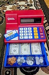 Amazon.com: Learning Resources Pretend & Play Calculator Cash Register ...