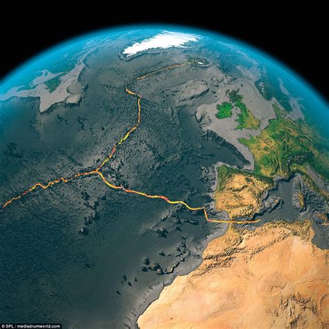 Earth's mountains ranges, volcanoes and trenches created by tectonic plates revealed | Daily ...