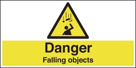 Danger Falling Objects Sign | Seton UK