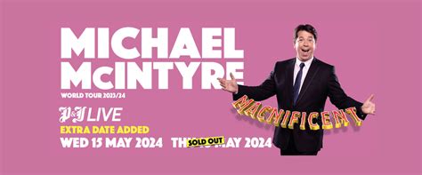 P&J Live – Michael McIntyre - Macnificent World Tour