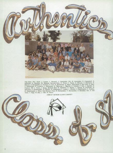 Explore 1987 Sylmar High School Yearbook, Sylmar CA - Classmates