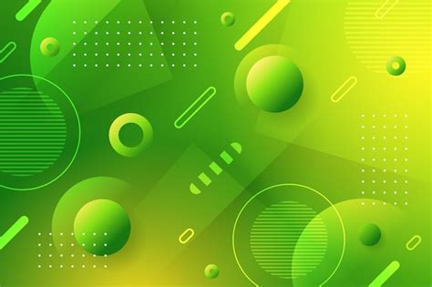 Green abstract geometric wallpaper Vector | Free Download