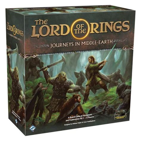 Buy The Lord of the Rings Journeys in Middle-earth Board Game ...