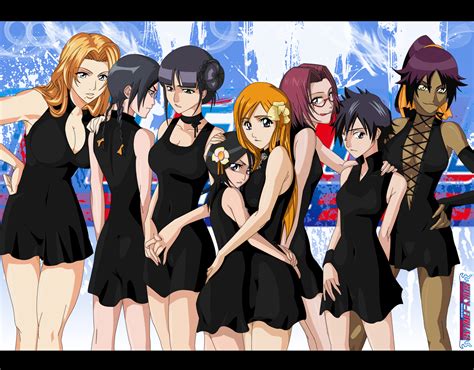 Bleach Girls by StikyfinkaZ-003 on DeviantArt