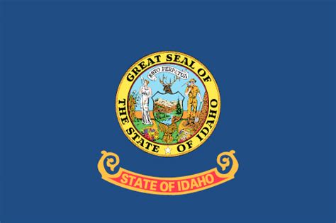 Idaho State Flag - USA Flags - Free Printable Flags