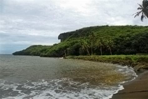 Been Here! Green sands of Talofofo Beach - Guam, one of only 2 green sand beaches in the world ...