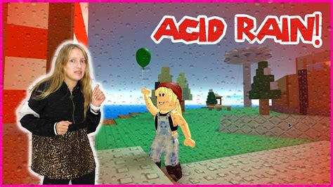 SURVIVING ACID RAIN on the ISLAND! - YouTube