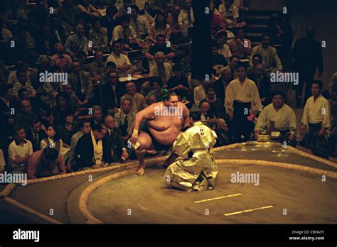 Akebono, Professional Sumo Wrestling, Tokyo, Japan Stock Photo - Alamy