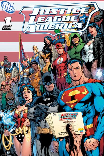 Poster DC COMICS - justice league cover | Wall Art | 3+1 FREE ...