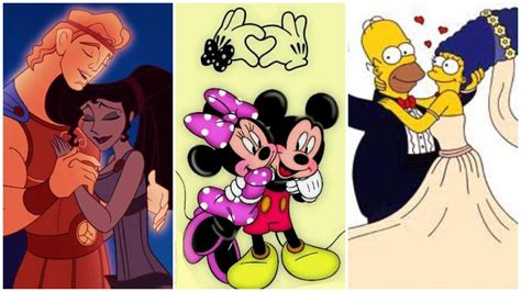 Cute Disney Cartoon Couples