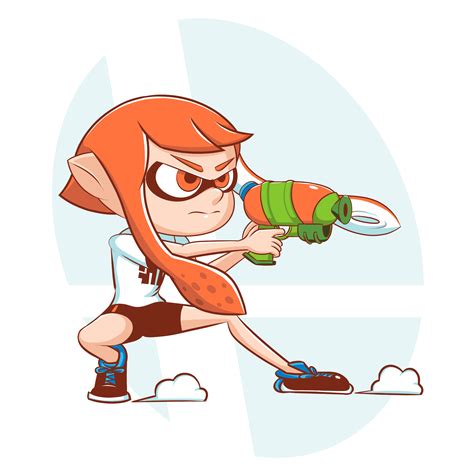 Super Smash Bros - Inkling by downrightshoddy on Newgrounds