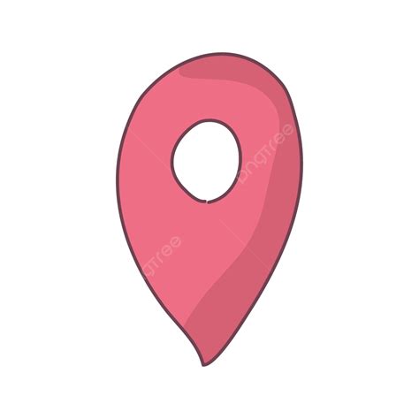 Pin Vector PNG Images, Pin In Cartoon Vector Illustration, Travel, Pin, Vector PNG Image For ...
