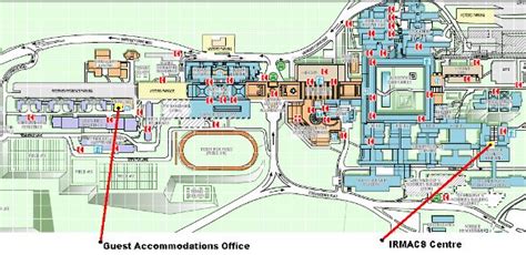 Sfu Campus Map Burnaby - Island Maps