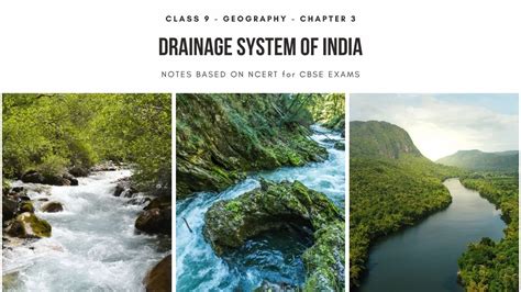 Drainage System of India - Notes | CBSE Class 9 | Social Science ...