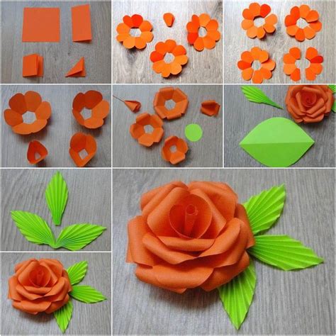 How to DIY Easy Paper Flower