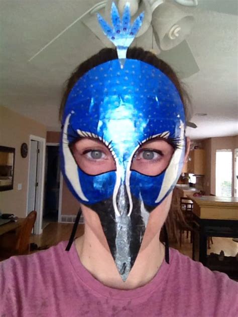 Peacock Mask Peacock Costume - Etsy