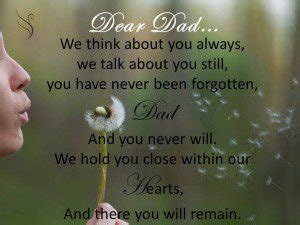 Funeral Poem Dear Dad - Swanborough Funerals