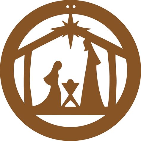 Nativity - Nativity Silhouette Clipart - Full Size Clipart (#976810 ...