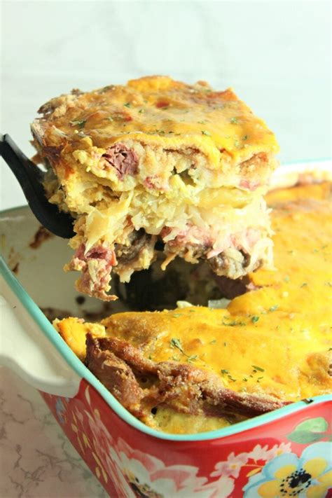 Baked Reuben Casserole