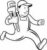 Plumber Coloring Pages  Free Printable For Kids sketch template