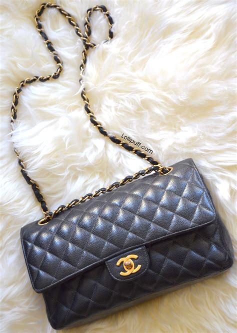 Inside a Medium Classic Chanel Double Flap Bag | Lollipuff