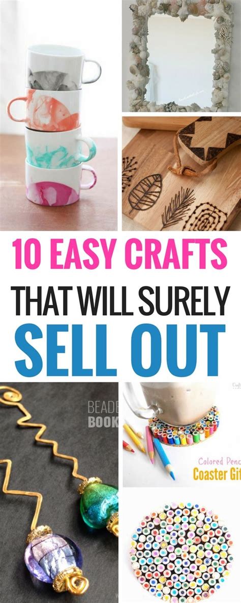 10 Easy Crafts That Will Surely Sell Out