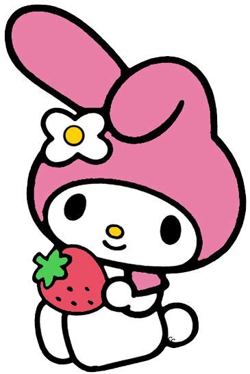 my melody with strawberry :) in 2021 | Hello kitty drawing, Hello kitty ...