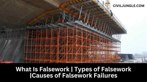 What Is Falsework | Types of Falsework |Causes of Falsework Failures