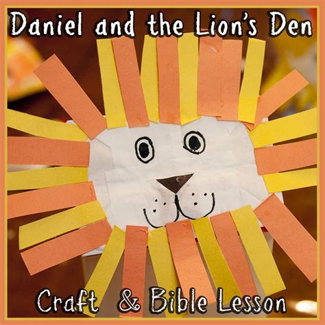 Daniel In The Lion's Den Craft | Printable Templates Free