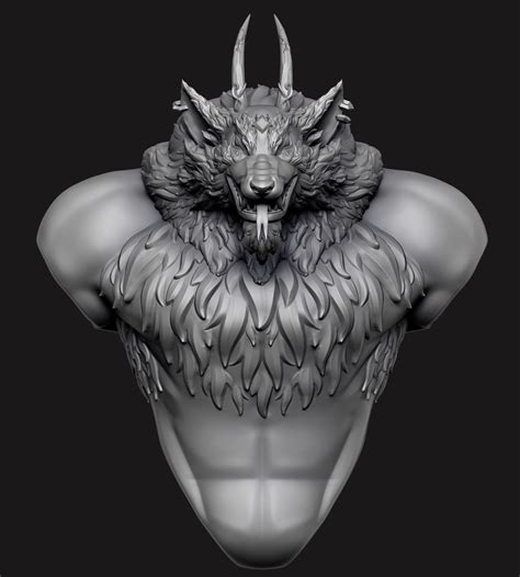 ArtStation - WIP Winterblessed Warwick Bust (Fan Art)