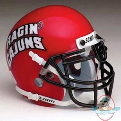 Louisiana-Lafayette Ragin Cajuns Mini Authentic Helmet Schutt | Man of ...