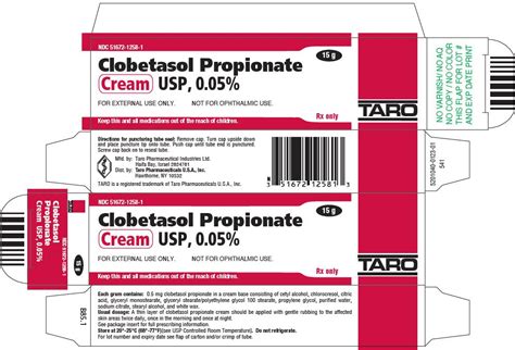 Clobetasol Cream,Ointment - FDA prescribing information, side effects and uses