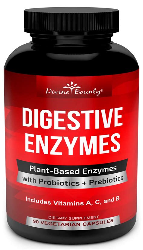 Buy Digestive Enzymes with Probiotics & Prebiotics - Digestive Enzyme ...