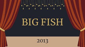 Big Fish Musical Mini-Lesson by The Other Broadway | TPT