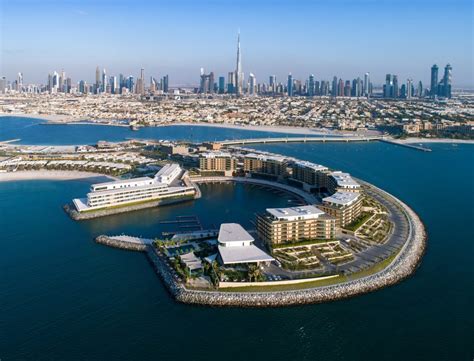 Bvlgari Luxury Resort Dubai – Jumeira Bay Island, Dubai, UAE – Resort Aerial View – The Pinnacle ...