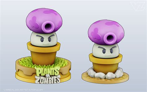 3D printable model Plants vs Zombies - Fume Shroom