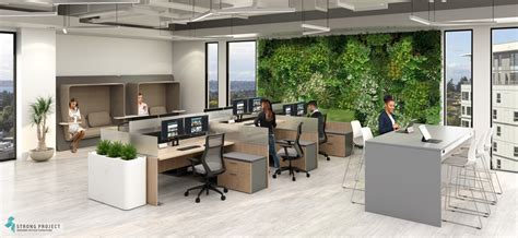 Hybrid Workplace Model | Hybrid Office Design | StrongProject