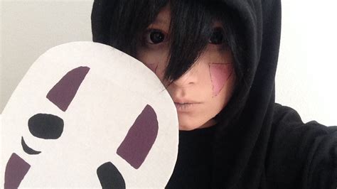 NO FACE cosplay - 5 STEP EASY DIY - YouTube