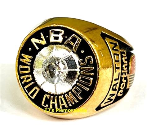 1977 PORTLAND TRAIL BLAZERS NBA CHAMPIONSHIP RING - Buy and Sell ...