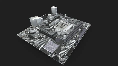 Motherboard 3D models - Sketchfab