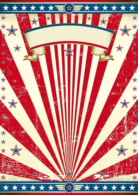 American Old Flag Background Stock Illustration - Illustration of four ...