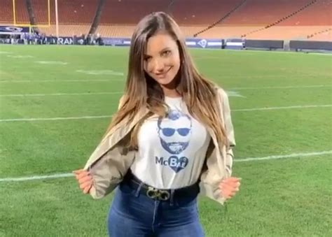 Sean McVay’s Smokin Hot Girlfriend Debuts McBae Playoff T-Shirt