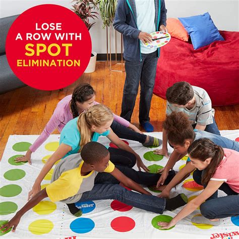 Twister Ultimate: Bigger Mat, More Colored Spots, Alexa Compatible ...