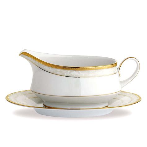 Noritake | Formal Dinnerware | Hampshire Gold Gravy Boat