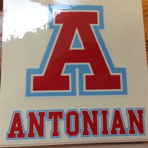 Antonian Decal | Antonian College Preparatory High School