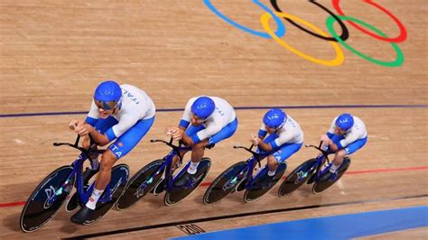 Olympics: Italy wins gold medal in track cycling with new world record