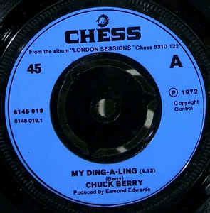 Chuck Berry - My Ding-A-Ling (1972, Blue Injection Knock-Out Centre, Vinyl) | Discogs