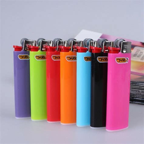 Full Size Big BIC Lighters Multi Purpose Assorted