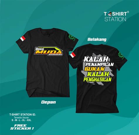 KAOS BOS MUDA ARTIKEL BARU | Lazada Indonesia