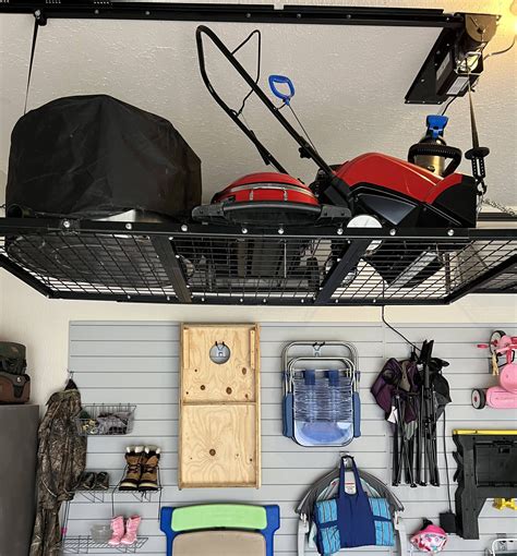 Why you need a garage ceiling storage lift - My Homier Home